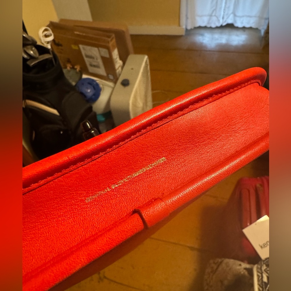 Coach Customized Red Leather Crossbody Bag - Picture 12 of 12